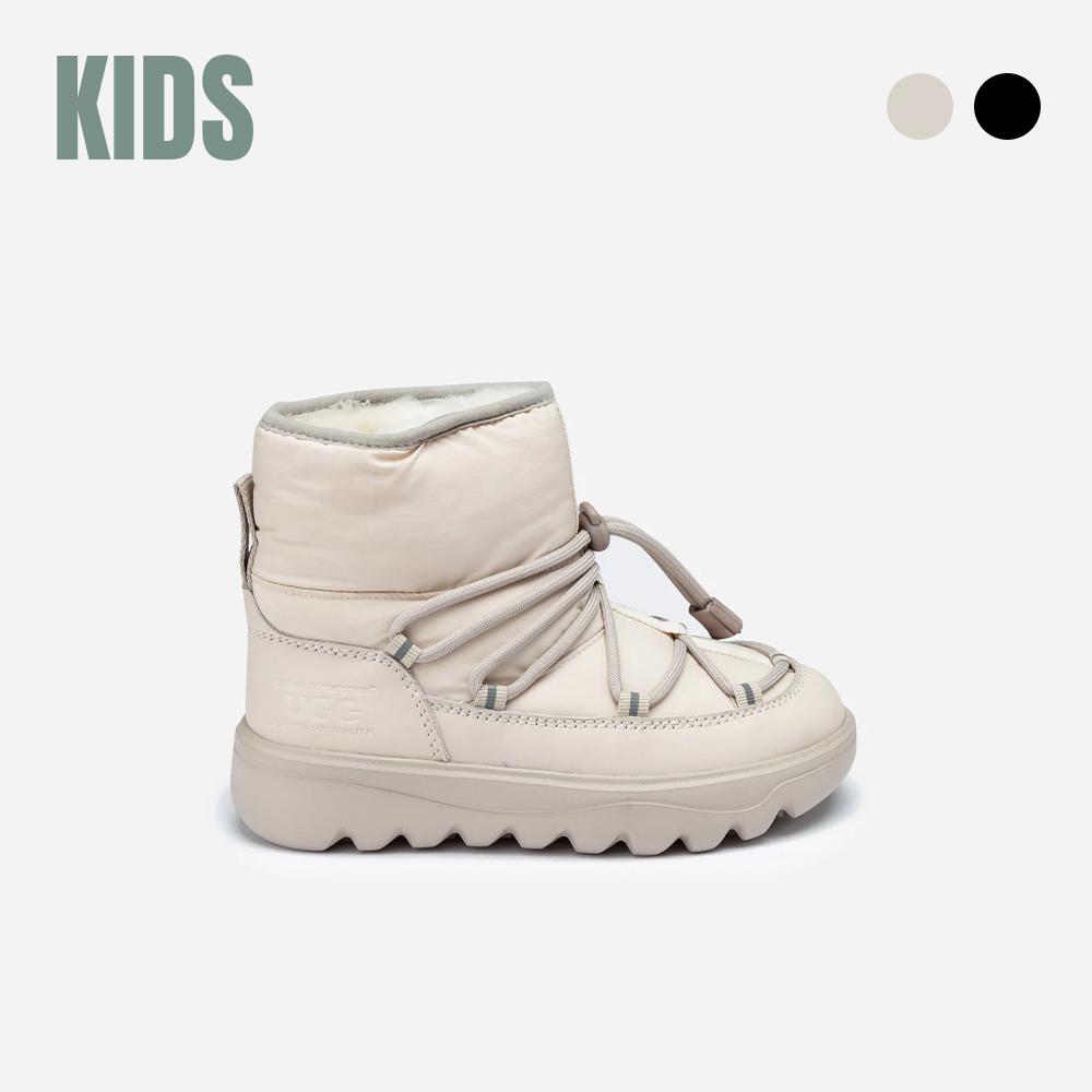 오즈웨어 키즈 다운 레이스업 스노우 부츠(워터프루프)