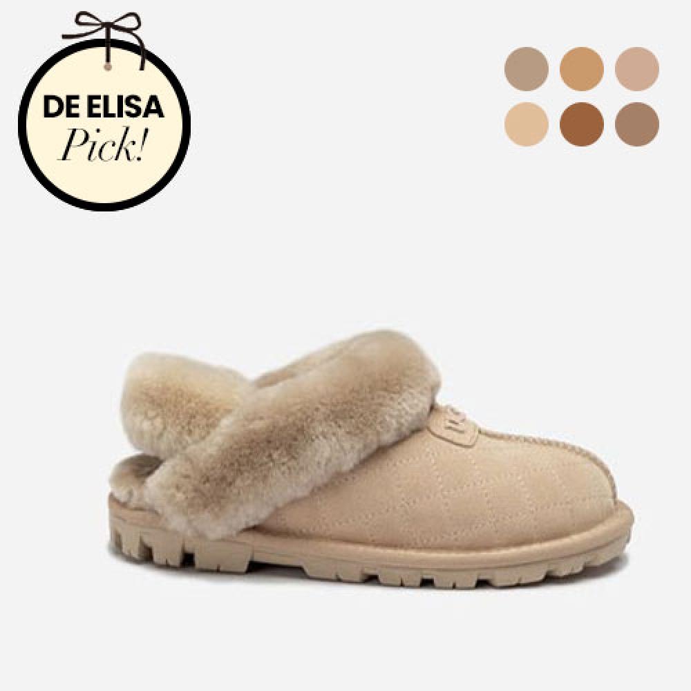 [드엘리사픽] 오즈웨어 코켓 마틀라쎄 자수 (EMB) 로고 슬리퍼